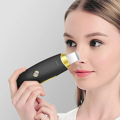 Un buen precio. Espátula de silicona para la piel de la cara, removedor de puntos negros, limpieza profunda facial, exfoliante ultrasónico profesional para la piel, máquina de peeling en línea