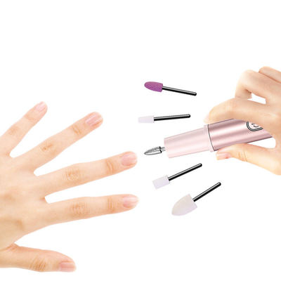 Un buen precio. 6-in-1 Professional Electric Manicure Set Hot Selling Kids Pedicure Kit with Nail Drill File Durable Portable Manicure Set en línea