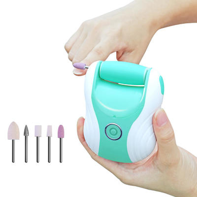 Un buen precio. Electric Nail File Foot Dead Dry Skin Remover Feet Peeling Device Callus Remover Nail Care Roller, Electric Nail Trimmer en línea