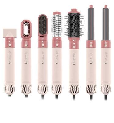 Un buen precio. 7 en 1 estilista profesional de cabello 1 paso secador de cabello cepillo y voluminador curler de cabello para el salón de belleza en línea